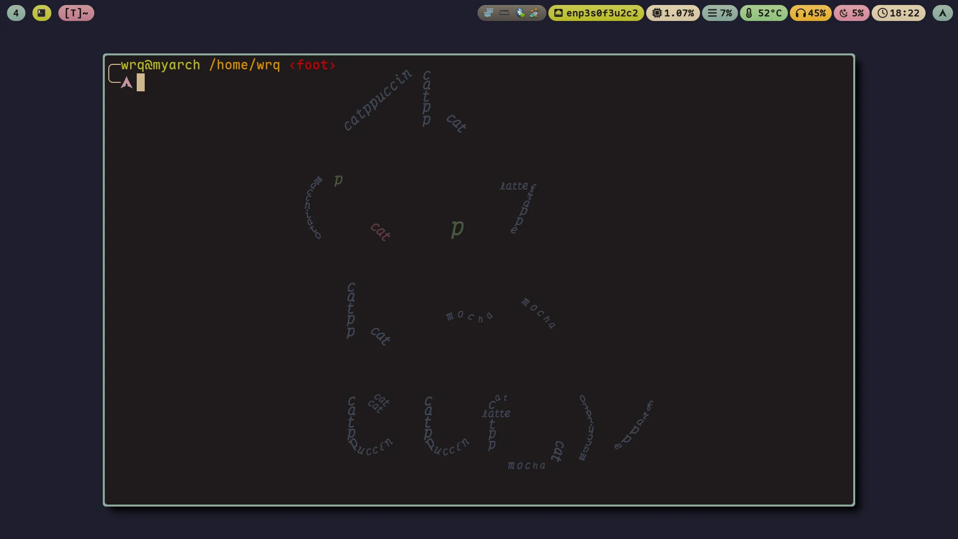 DreamMaoMao's desktop
