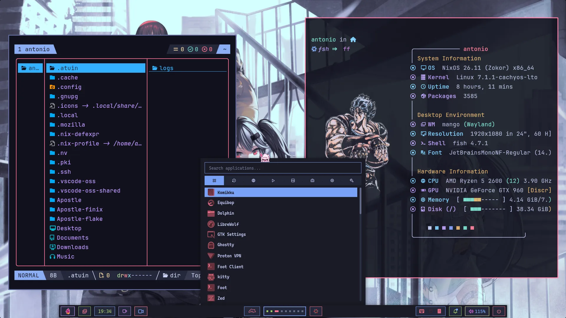 kagurazakei's desktop