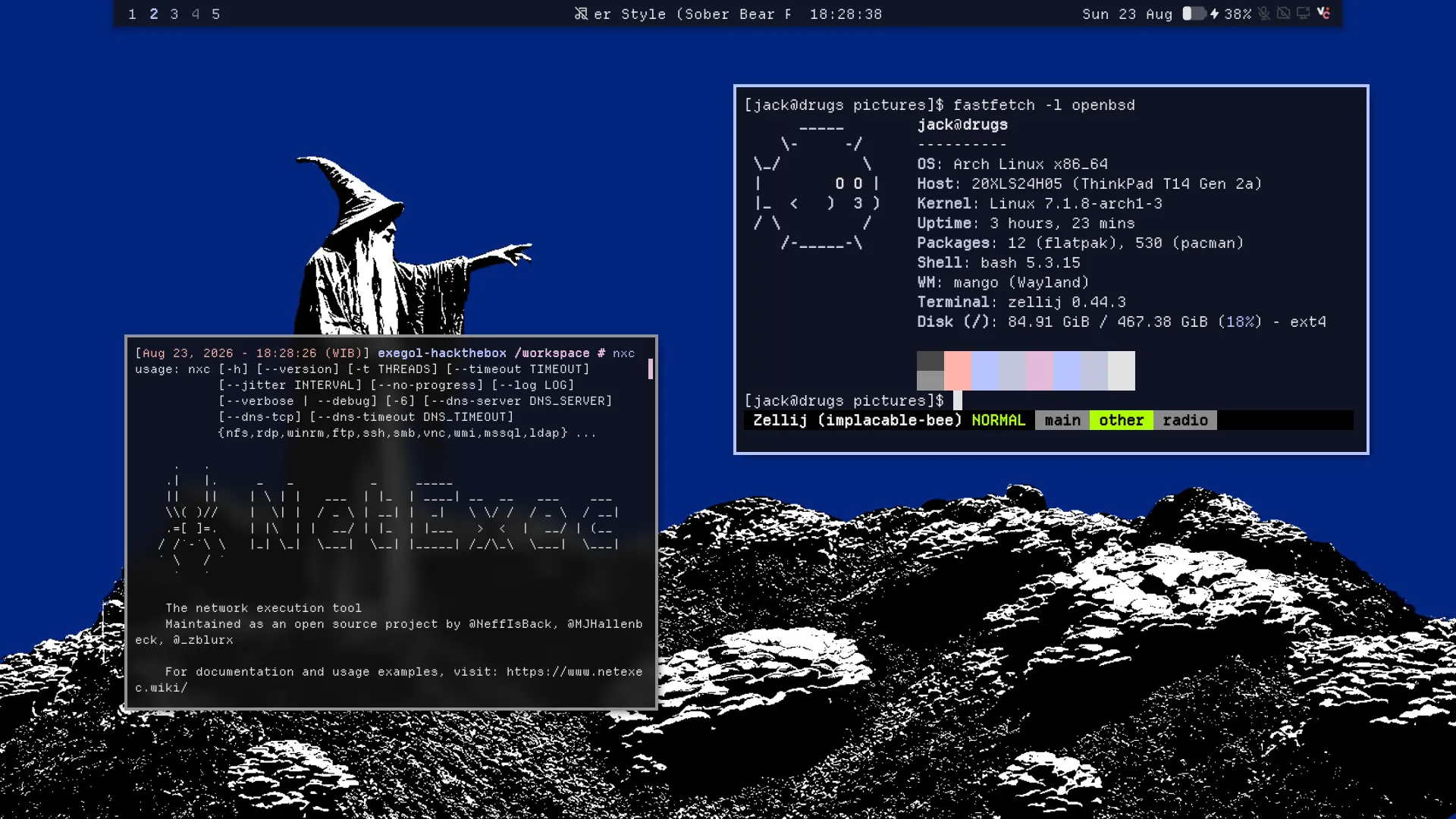 w1zardsec's desktop